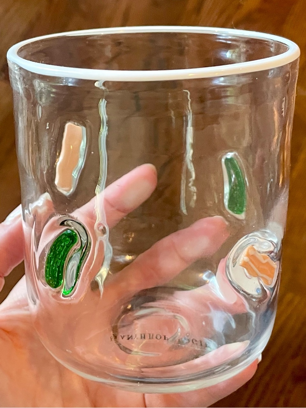 Anthropologie BLOODY MARY Icon Juice Glass Food and Drink Edition